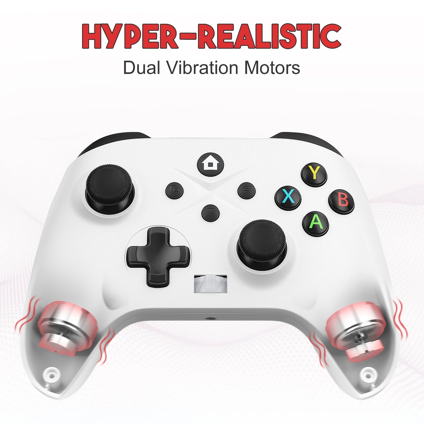 2.4G Wireless Gamepad for Xbox One ,Xbox Seris S ,X Console Window 7 8 10 Pc with Dual Vibra/Six Axis Multi Game Controller