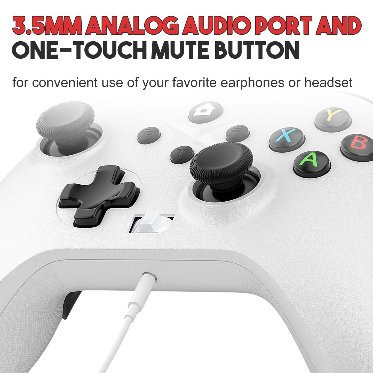 2.4G Wireless Gamepad for Xbox One ,Xbox Seris S ,X Console Window 7 8 10 Pc with Dual Vibra/Six Axis Multi Game Controller