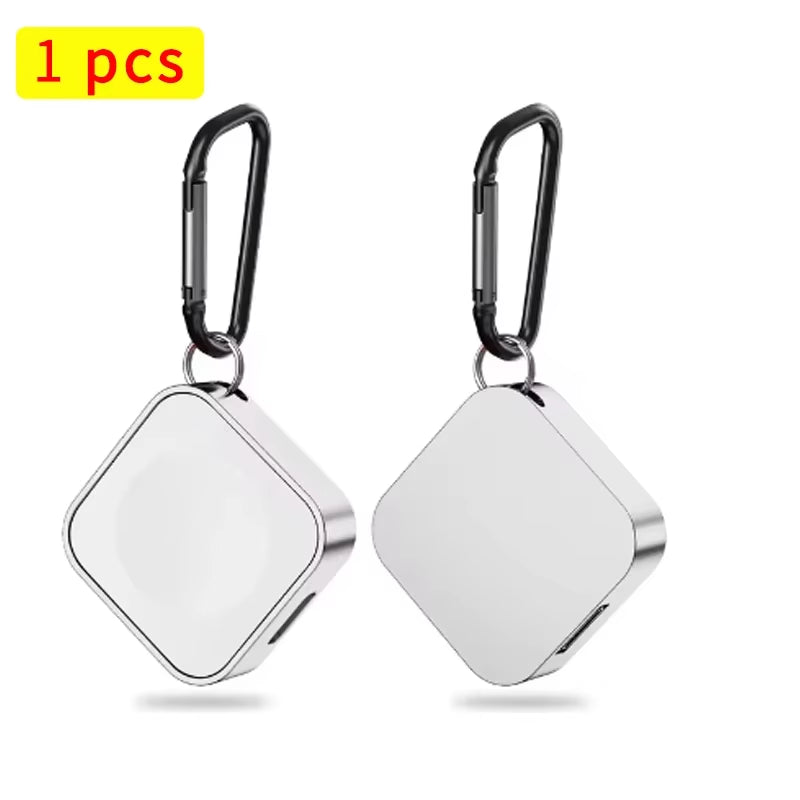 Portable Wireless Watch Charger Type C 8Pin Two Interfaces for Apple Watch S9 8 7 6 5 4 3 2 1 SE Ultra Series Fast Charger