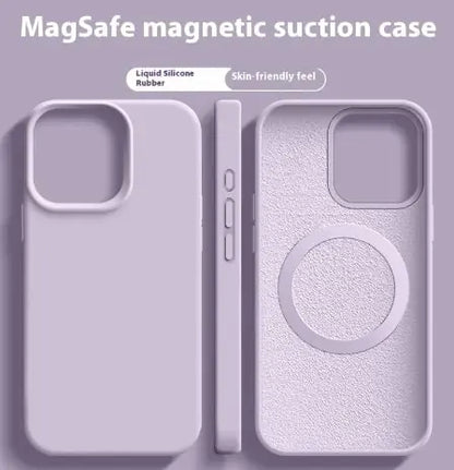 Magnetic Liquid Silicone  Magsafe Case For iPhone